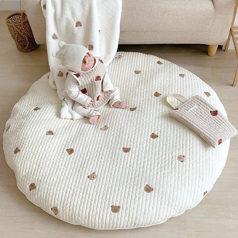 Embroidery Baby Mat .