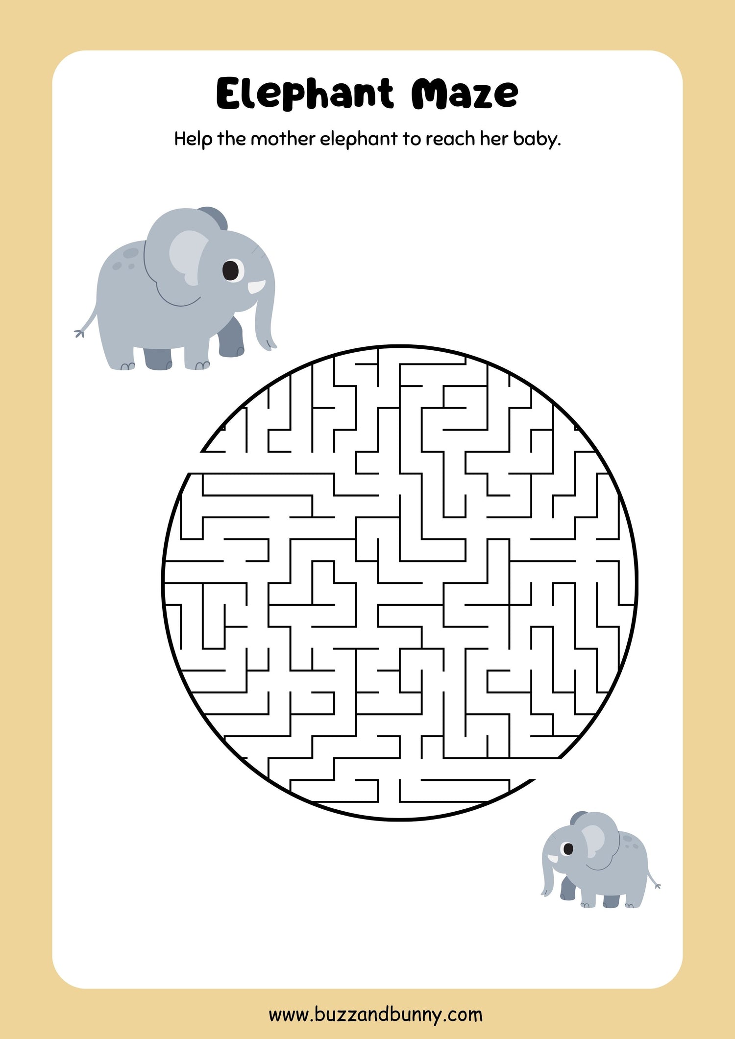 Fun Animals Activity Book Printable Worksheet