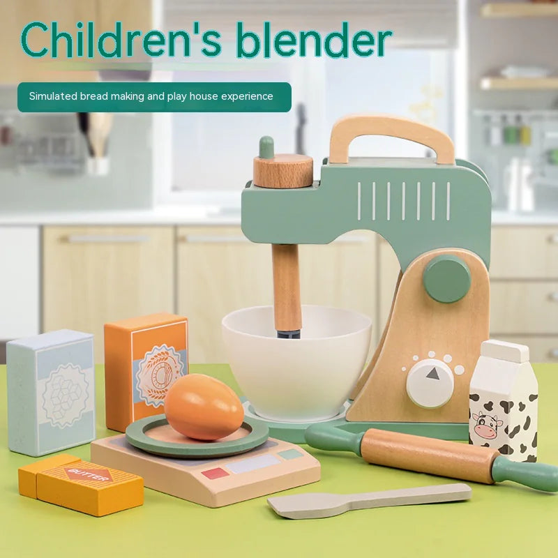 Wooden Kitchen Playset