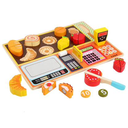 Wooden Kitchen Playset