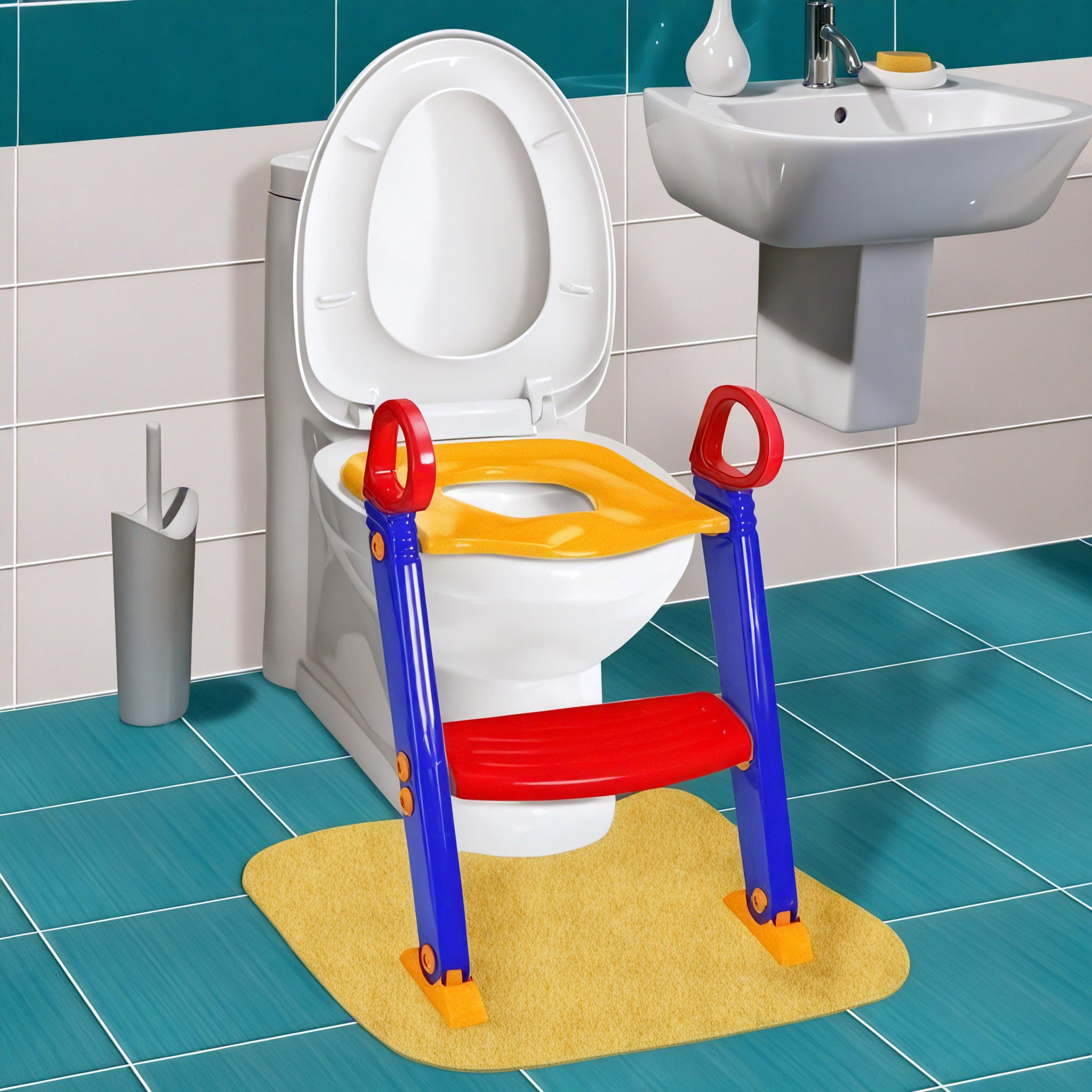 Foldable Potty Seat with Steps