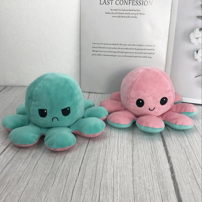 Octopus Plush Toy Reversible