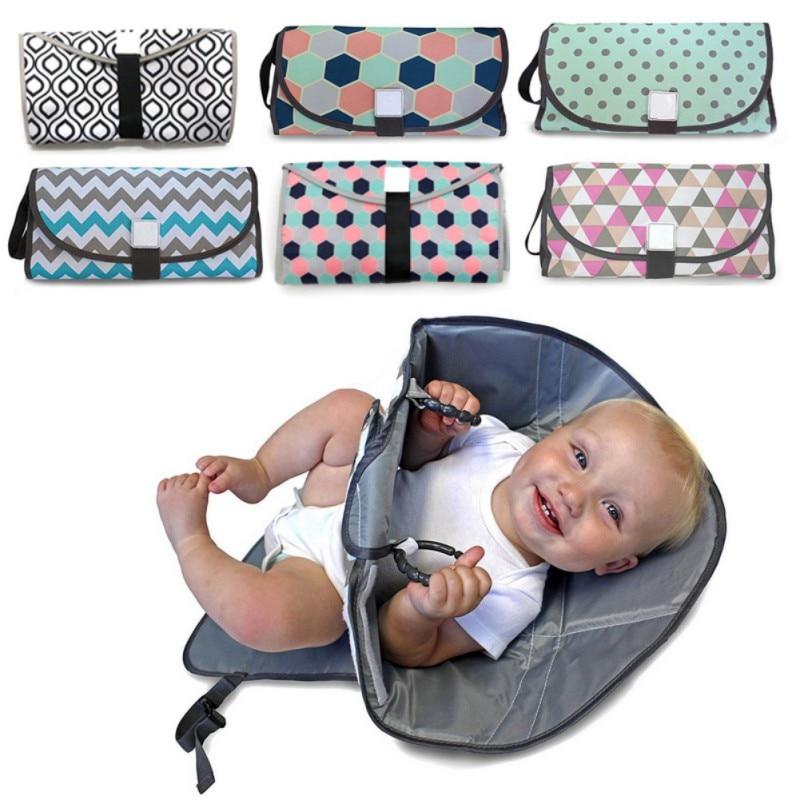 -1 Hands Folding Diaper Bag